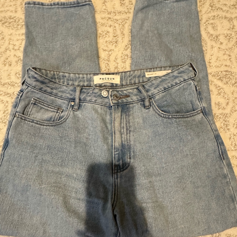 Pacsun Women's Light Blue mom Jeans